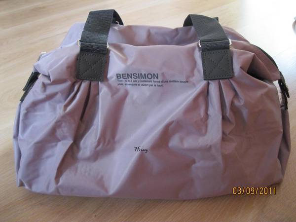 Страхотна чанта Bensimon в бледо розово-лилав цвят с портмоне IMG_09751.JPG Big