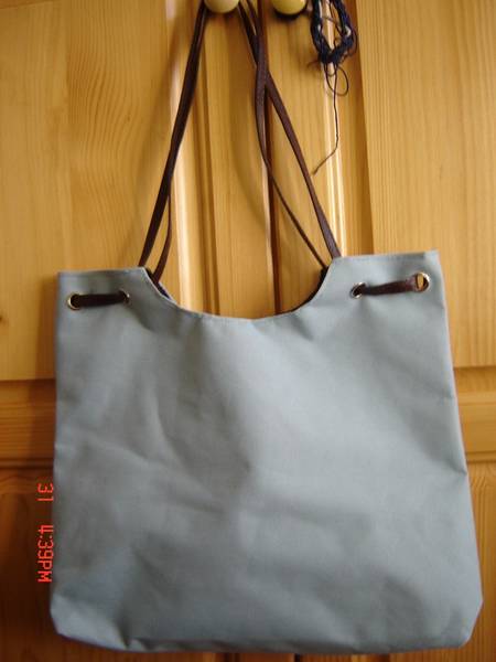 синя чанта с кафеви кожени дръжки Picture_1261.jpg Big