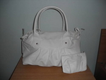 Бяла дамска чанта и портмоне, НАМАЛЕНА НА 6 ЛВ. 6u6i_DSCF2581.jpg