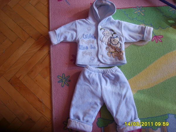 Комплектче яке и панталон за малък мъж 6-12м S6004902.JPG Big