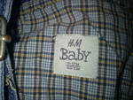 Лот дънков гащеризон  H&M baby и две блузки 21112010194.JPG