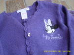 Лилаво сукманче на Mini Mode и жилетка на Disney 12-18м DSCI00451.JPG