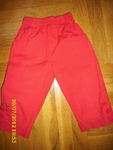 Червено  панталонче  с подарък нови чорапки. toni69_DSCI0198_Custom_1.JPG