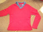 блузка в червено р 140 с пухче по бието DSC025601.JPG
