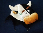 шапка крава със звънчета bibkaribka_PA192308.JPG