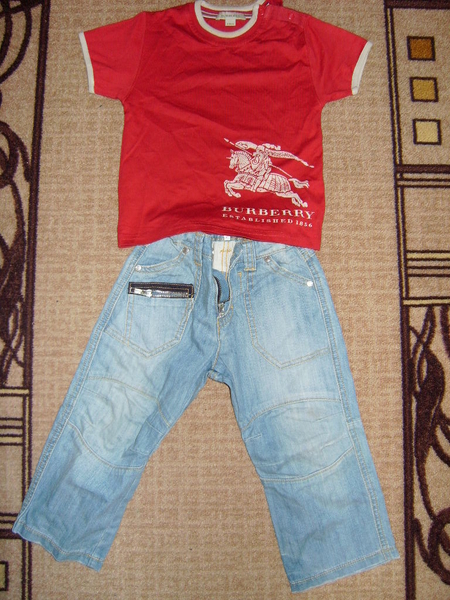 Лот дънки DKNY и блузка   Burberry alex_t123_SL749940.JPG Big