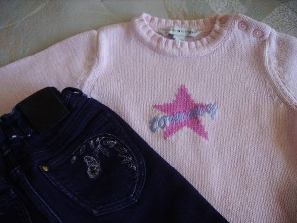 Лот за малка гъзарка около 2г – пуловерче Tommy Hilfiger и слим дънки H&M, 27лв lot_Tommy_Hilfiger_1.JPG Big
