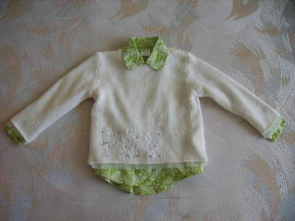 Готин лот френски пуловер и ризка Friends за около 2г кипра, 20лв lot_fr_pulover_rizka_green_1.JPG Big