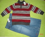 Пуловер и дънки на THE CHILDREN'S PLACE cveti2005_DSC09929.JPG