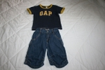 GAP и Entry - тениска и дънкови панталонки под коляното с подарък втора тениска - 2-3 г. varadero_26.jpg