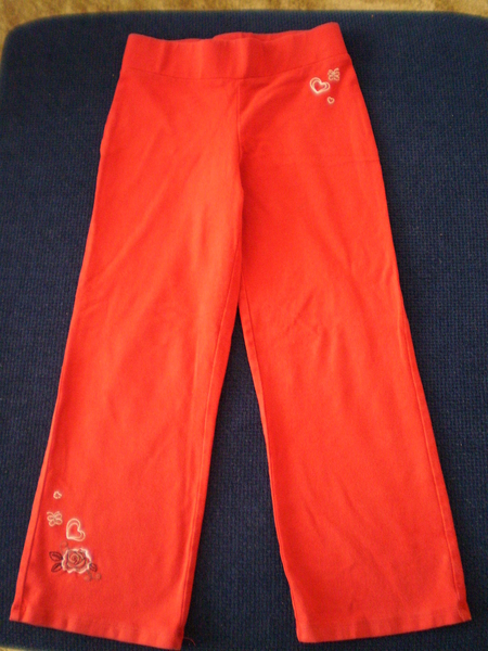 червен памучен панталон 7лв. с пощата bibkaribka_P2212320.JPG Big
