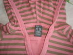 Блузка в розово райе на Zara Kids с качулка DSC05136.JPG