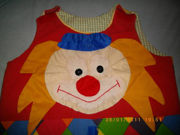 Бебешки чувал за спане цветен клоун IMGP1756.JPG Big