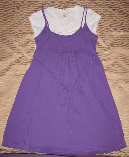 Нов сукман/рокля за бременна мама с блузка H&M M/L valka_IMG_6161.JPG Big