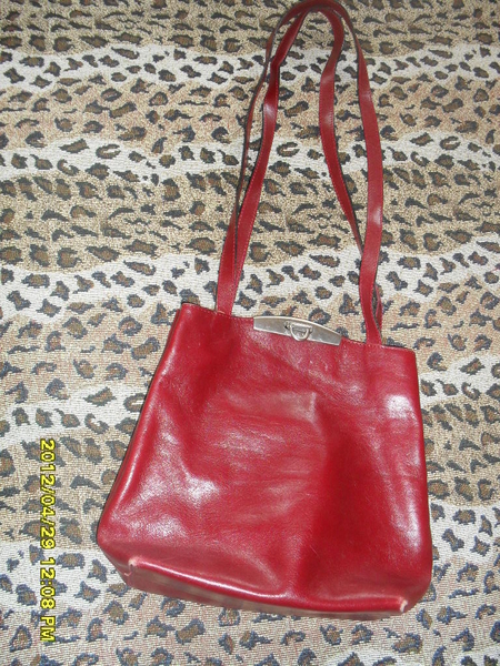 червена чанта-естествена кожа roksana_SDC12986.JPG Big