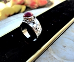 модел 104 Сребърен пръстен,мъжки с червен корал, radimm_104_4_.JPG