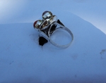 модел 113 Сребърен пръстен  с кехлибарен нефрит и червен корал,и син ахат radimm_113_4_.JPG