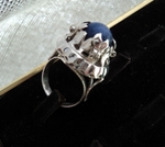 модел 187  Сребърен пръстен със син Содалит Изключително модерна и ефектна визия. Пръстенът е с Уникална ръчна изработка. radimm_187_2_.JPG