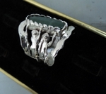 модел 198   Изработен от масивно сребро  Дамски пръстен,с инкрустиран 1 камък   авантюрин radimm_198_6_.JPG