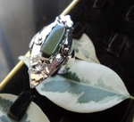 модел 242   Изработен от масивно сребро  Дамски пръстен,с инкрустиран 1 камък авантюрин radimm_242_2_.JPG