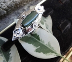 модел 242   Изработен от масивно сребро  Дамски пръстен,с инкрустиран 1 камък авантюрин radimm_242_5_.JPG