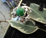 модел 246  Изработен от масивно сребро  Дамски пръстен,с инкрустиран 1 камък зелен   нефрит radimm_246_7_.JPG