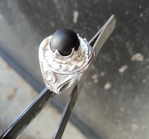 модел 267  Изработен от масивно сребро   пръстен  подходящ за мъже и жени,с   инкрустиран 1 камък черен матов ахат radimm_267.JPG