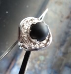модел 267  Изработен от масивно сребро   пръстен  подходящ за мъже и жени,с   инкрустиран 1 камък черен матов ахат radimm_267_4_.JPG