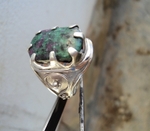 модел 268  Изработен от масивно сребро   пръстен подходящ за мъже и жени,с   инкрустиран 1 камък рубин в зоасит radimm_268_10_.JPG