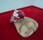 модел 392   Изработени от масивно сребро  Дамски пръстен с червен корал radimm_392_5_.JPG