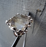 модел 411 Изработен от масивно сребро Дамски пръстен,с апликация   инкрустиран 1  камък топаз radimm_411_7_.JPG
