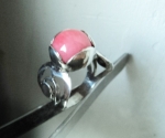 модел 418   Изработени от масивно сребро  Дамски пръстен с розов корал radimm_418.JPG
