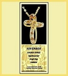 Медальон (кръст), 18к позлата, със истински Австрийски кристали   подаръчна кутийка venish_88_images.jpg
