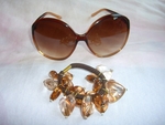 Очила с кафява рамка и подарък ластик/гривна - 8лв nadya_armani_CIMG0121.JPG