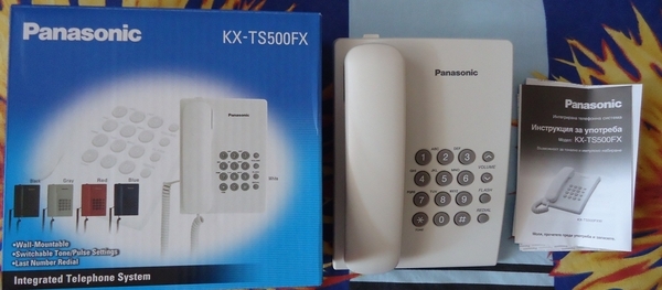 стационарен тел. Panasonic KX-TS500FX vanity_DSC019331.JPG Big