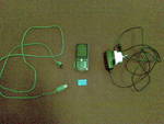 продавам gsm sony ericsson k750i комплект карта памет 64mb и usb кабел k750.jpg
