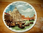 Колекционерска голяма декоративна чиния Венеция Rachel_Sun_107_8215.JPG