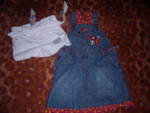 Дънково сукманче Mothercare, подарък нови панталонки Barbie- 116 р. DSCF5102.JPG