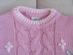 Плетено пуловерче за момиченце 7 г joli_8.JPG