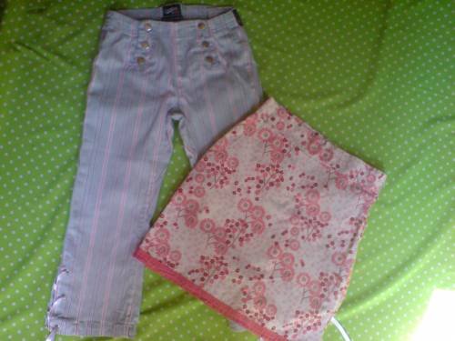 Свежа поличка за лятото,на цветя и подарък 7/8 панталонче за игра. DSC04102.JPG Big