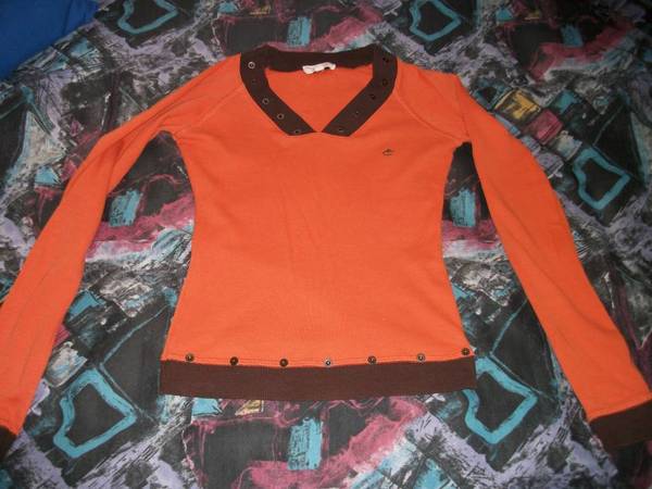 Оранжева блузка XS размер or2.jpg Big