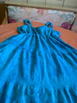 Синьо зелена рокля за ръст 140 valenta_23408.jpg