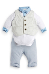 Уникален бебешки комплект Elireq_2015-Spring-models-gentleman-suit-baby-boy-3pcs-clothing-set-little-bebe.jpg