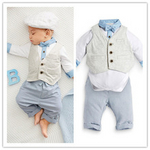Уникален бебешки комплект Elireq_2015-Spring-models-gentleman-suit-font-b-baby-b-font-font-b-boy-b-font-3pcs_220x220.jpg