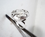 модел 430   Изработен от масивно сребро  Дамски пръстен кръгъл с апликация radimm_430_4_.JPG