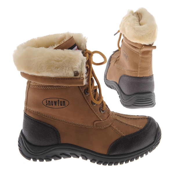 SnowFun Jungen Winter Boots Schuhe - Детски зимни боти Outlet_Daly_1-542201-3520-camel_snowfun_0.jpg Big
