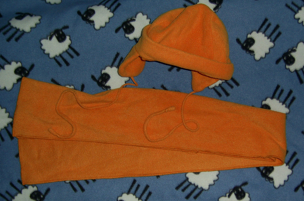 Комплект шапка шал оранжеви поларени boto_Shapka_shal_orange_polar_.jpg Big