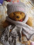 комплект-шал,шапка и ръкавички на Ягодов сладкиш 0083.jpg