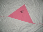 Розова кърпа за глава P1010078.JPG