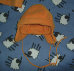 Комплект шапка шал оранжеви поларени boto_Shapka_shal_orange_polar_1.jpg